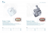 Hohe Qualität!Dental ceramic passive self ligating brackets,ROTH022/MBT022,U/L 5x5,Hooks 345,CE/FDA